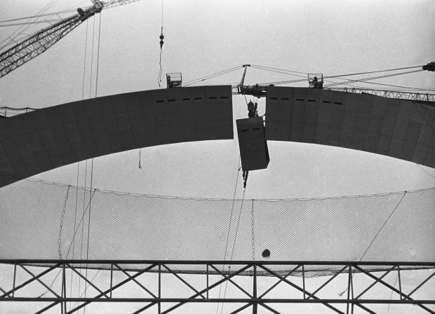 Gateway Arch Construction 1965